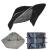 Budget XL Sun Hood, Rain Cover & Shopping Basket Set BLACK - view 1