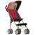 Budget XL RED (inc. footplate) + Sun Hood, Rain Cover, Basket, Seat Liner, Footmuff & Chest Pad - view 2